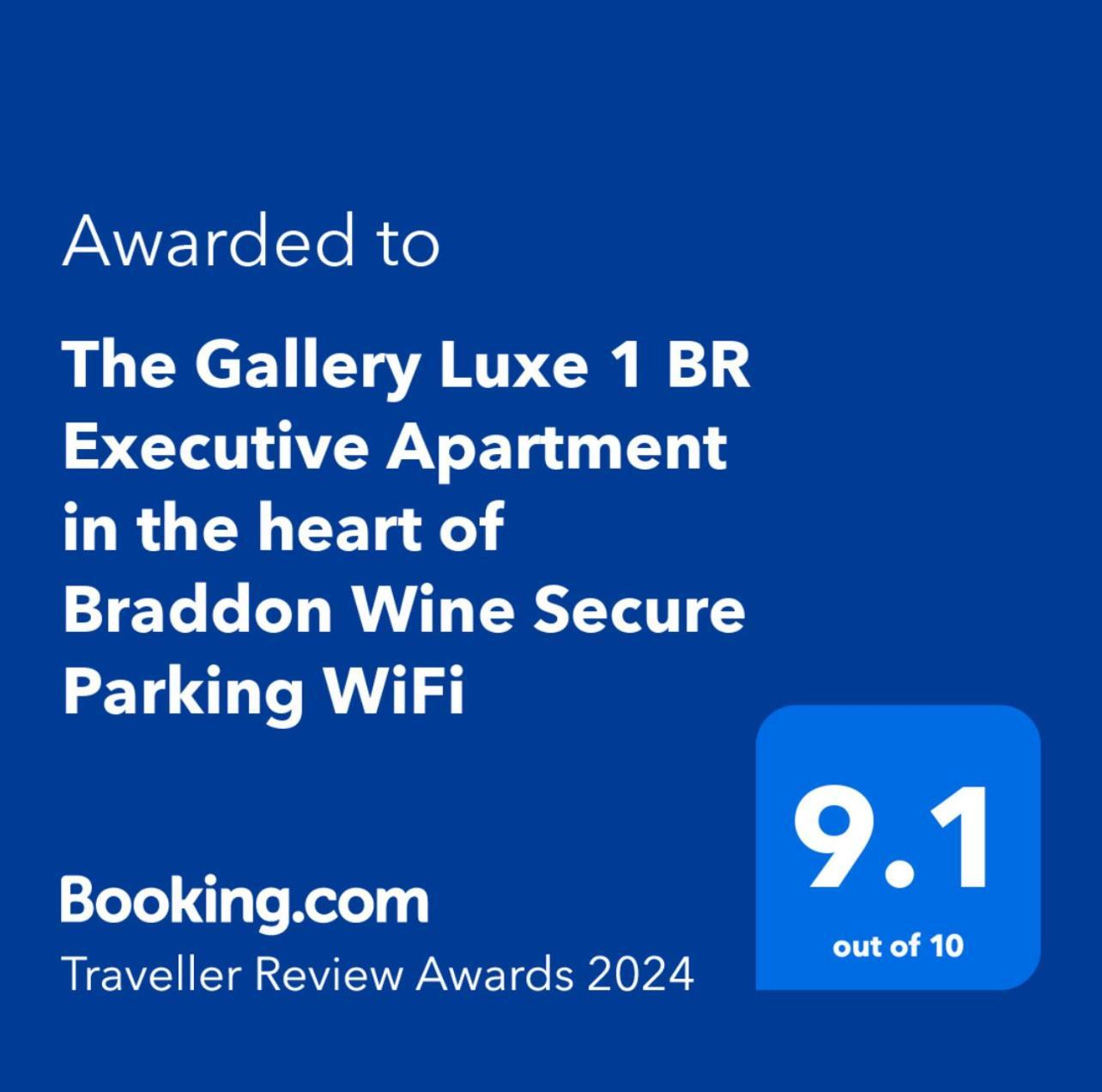The Gallery Luxe 1 Bedroom Executive Apartment In The Heart Of Braddon Wine Secure Parking Wifi Canberra Kültér fotó